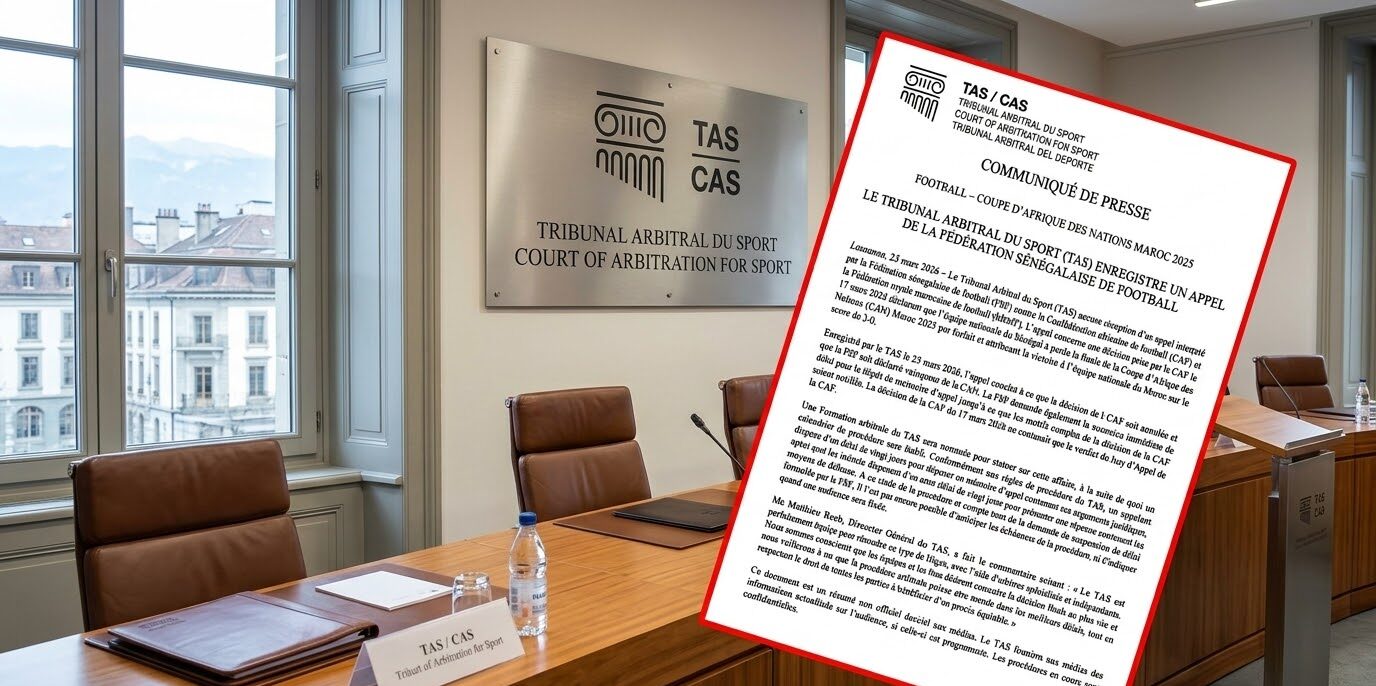 TAS delivers update on Morocco vs Senegal football dispute