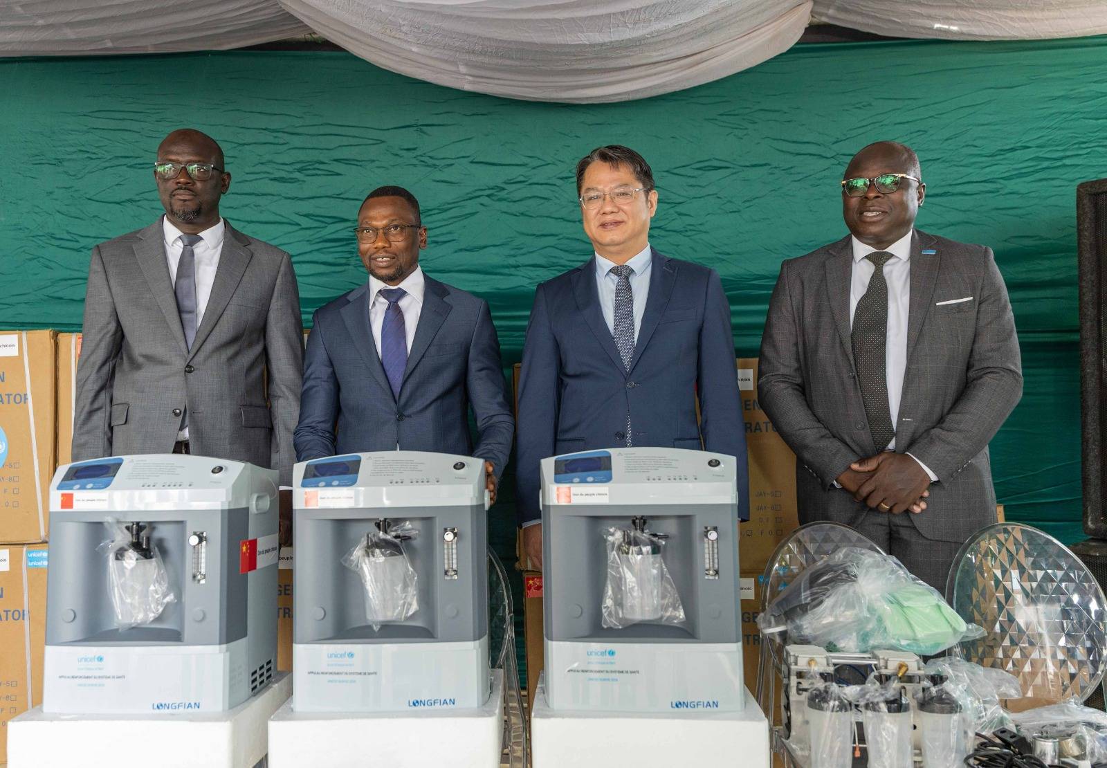 Benin strengthens emergency medical services with 600 new oxygen concentrators