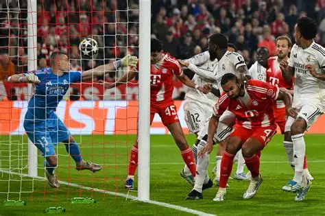 Bayern Munich edges Real Madrid in seven-goal classic as Arsenal struggles against Sporting cp