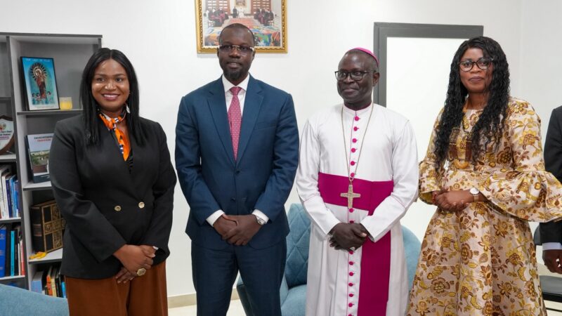 Prime Minister Ousmane Sonko meets Dakar Archbishop ahead of Popenguine pilgrimage