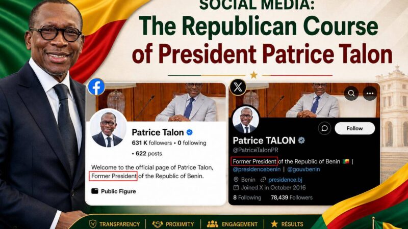 Patrice talon advocates for mature digital citizenship in Benin