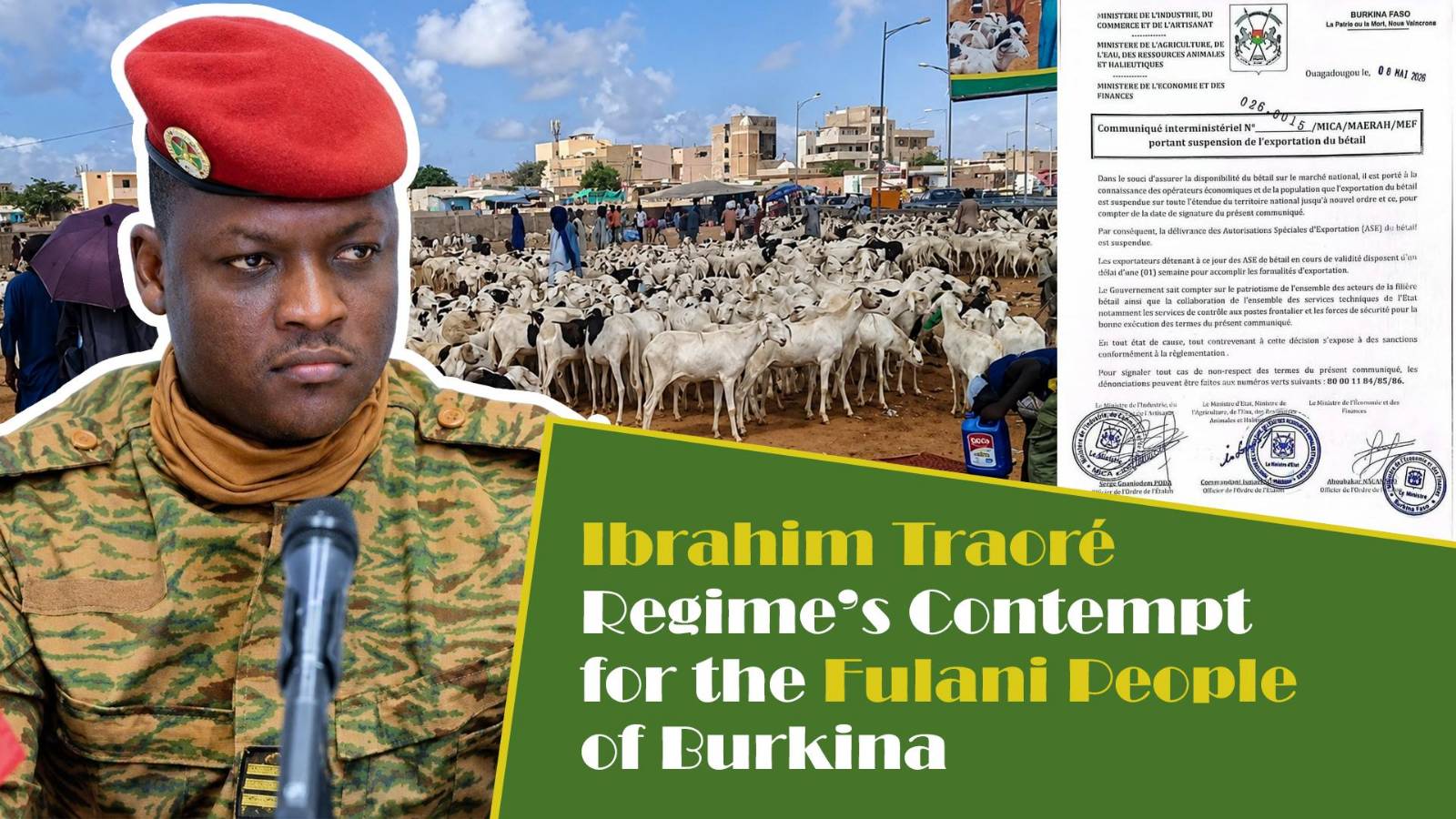 Burkina Faso’s peul communities under Ibrahim Traoré’s crackdown