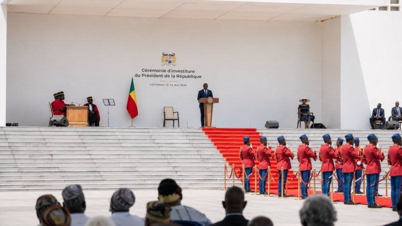 Bénin: Romuald Wadagni sworn in with 94% mandate amid opposition absence