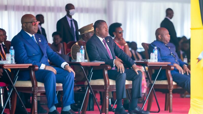 Togo’s faure gnassingbé attends museveni’s inauguration in kampala