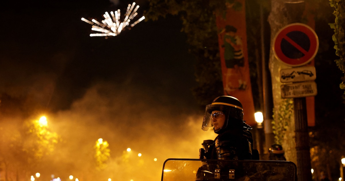 Paris celebrates PSG Champions League win with clashes and 300 arrests