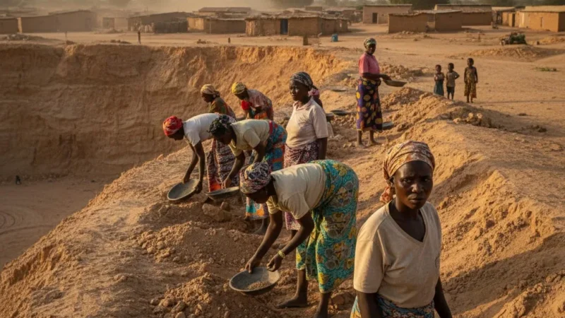 Women in Mali’s artisanal mines trapped by poverty and danger