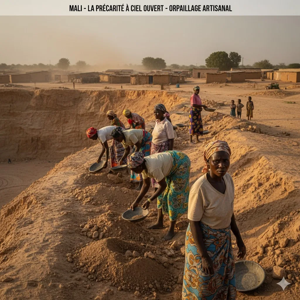 Women in Mali’s artisanal mines trapped by poverty and danger