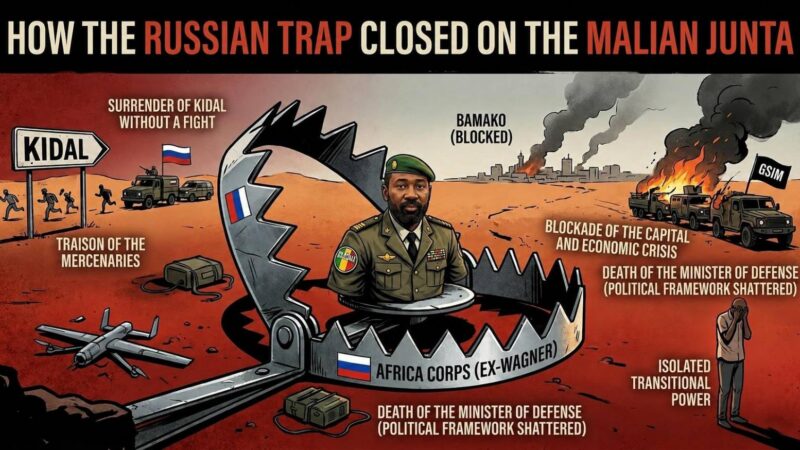 The russian mercenary strategy collapses in Mali