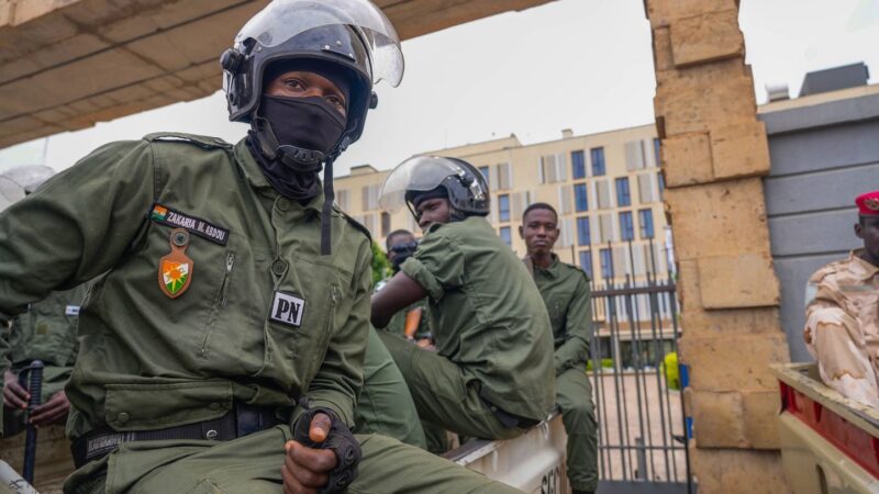 Heavy gunfire and explosions reported at Niamey airport in Niger