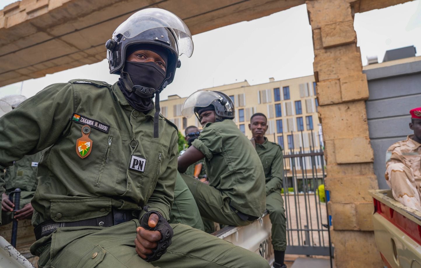Heavy gunfire and explosions reported at Niamey airport in Niger