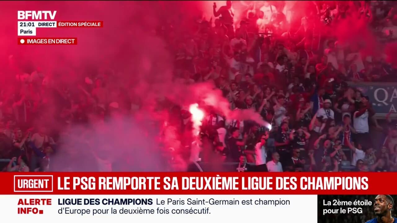 Paris celebrates historic psg champions league victory
