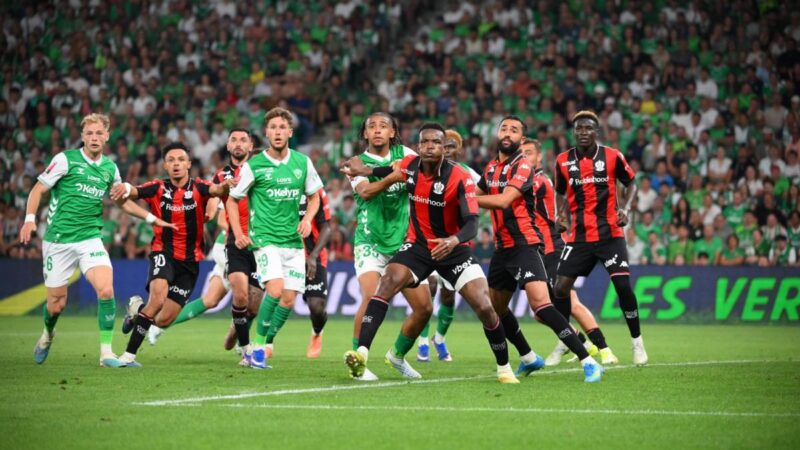 Nice faces decisive Ligue 1 playoff clash against Saint-Étienne