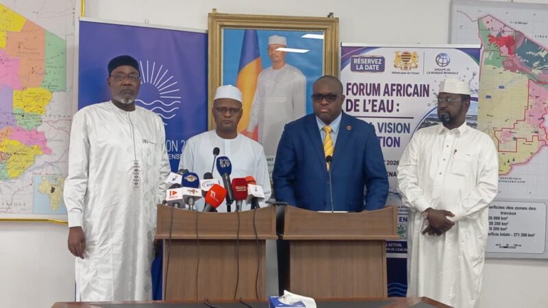Chad to host african water forum in N’Djamena july 2026