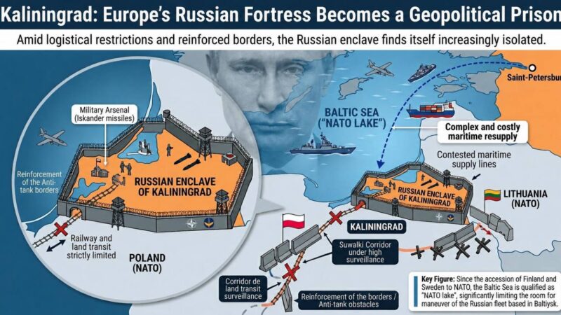 Kaliningrad’s isolation grows as NATO tightens its grip