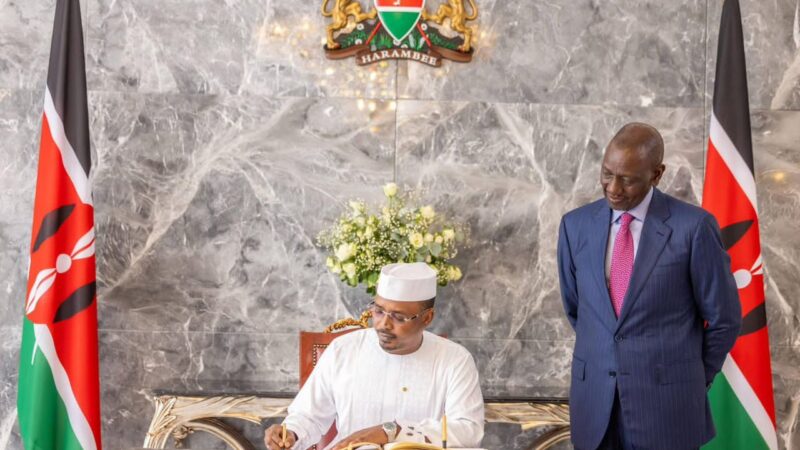 Kenya and Chad bolster international security cooperation