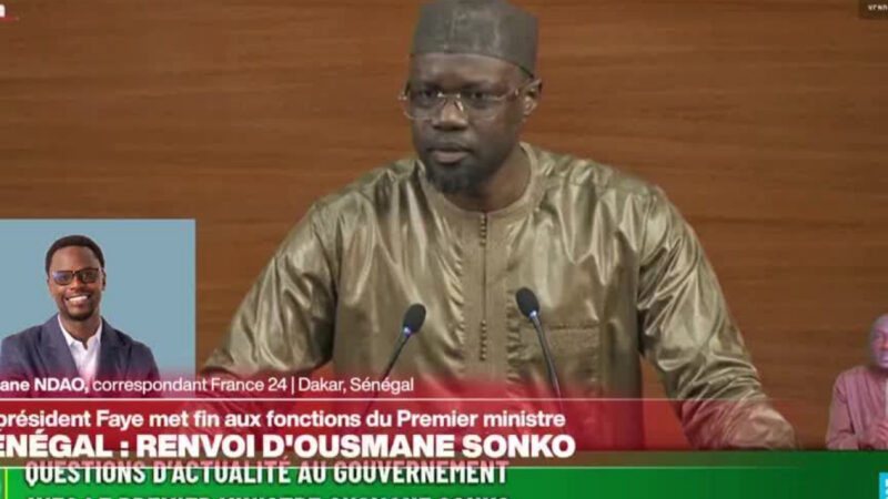 Senegal’s president sacks prime minister Ousmane Sonko amid growing rifts