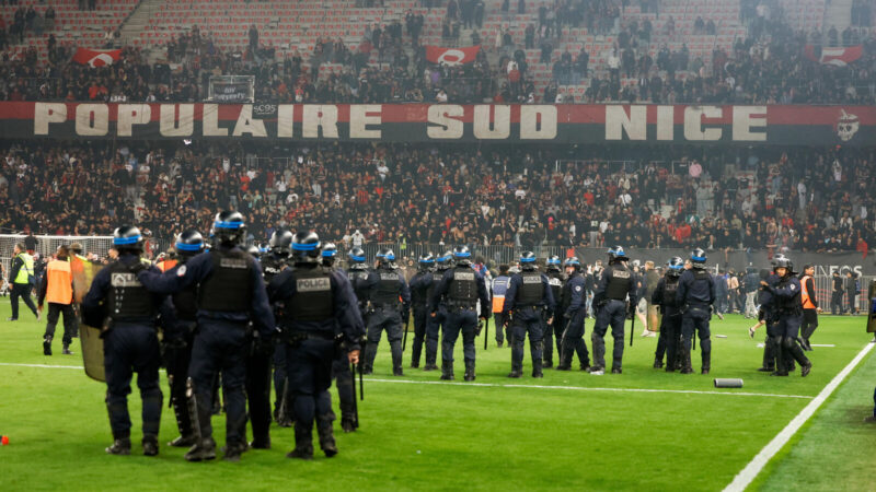 Nice st-etienne match return behind closed doors sparks controversy in Ligue 1 playoffs