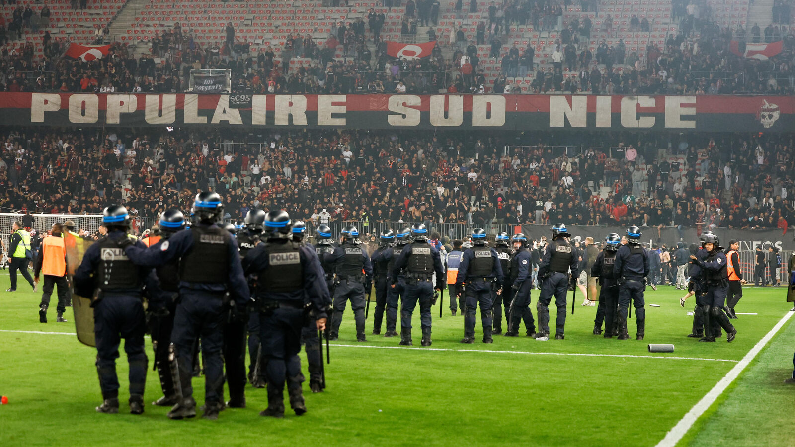 Nice st-etienne match return behind closed doors sparks controversy in Ligue 1 playoffs