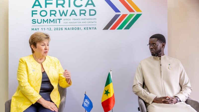 Senegal’s economic outlook: imf director general discusses debt and reforms with president diomaye faye