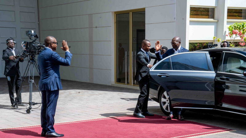 Benin romuald wadagni sworn in as president after patrice talon steps down