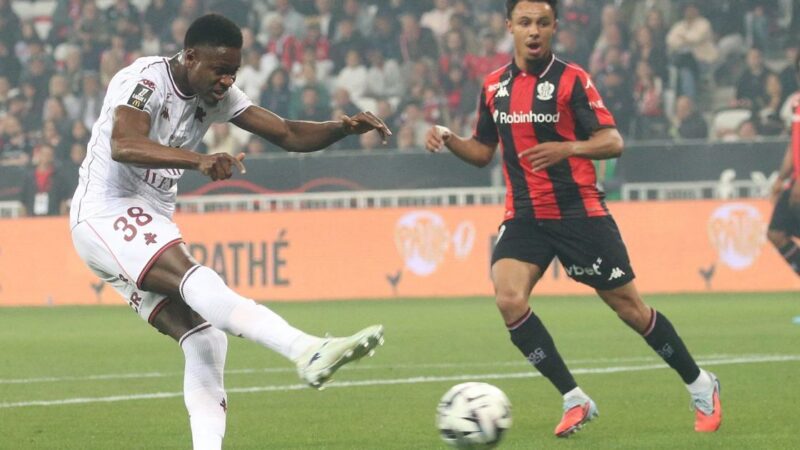 Nice faces relegation battle after draw with metz