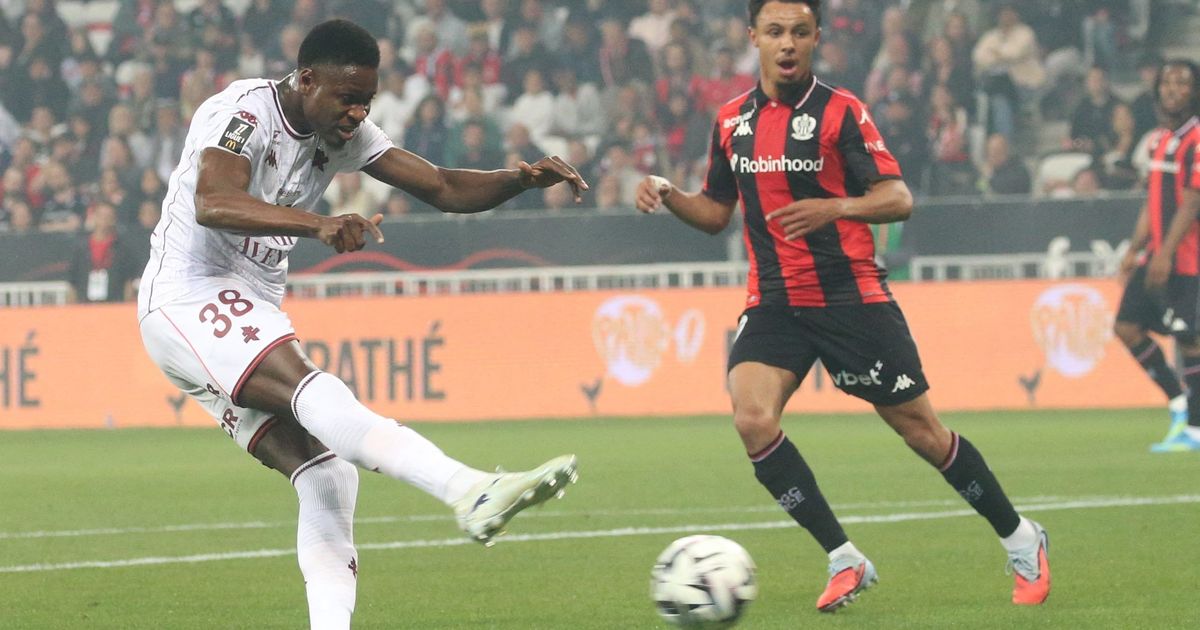 Nice faces relegation battle after draw with metz