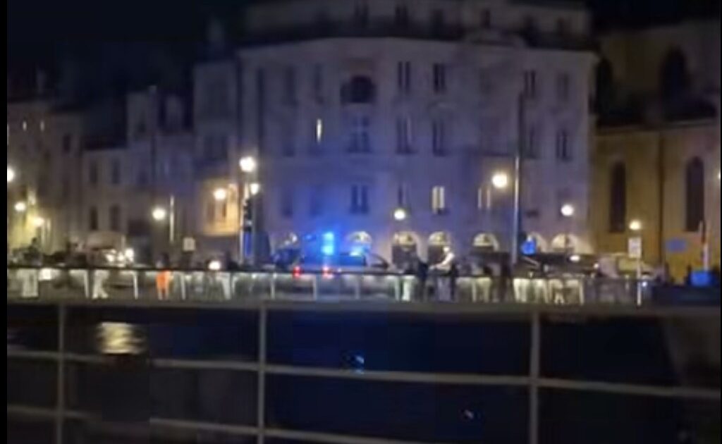 Youth clashes with police in besançon after champions league match