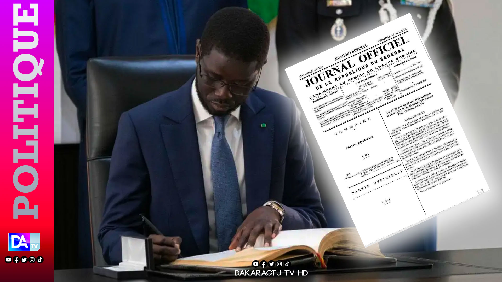 Senegal revamps electoral code with new ineligibility rules