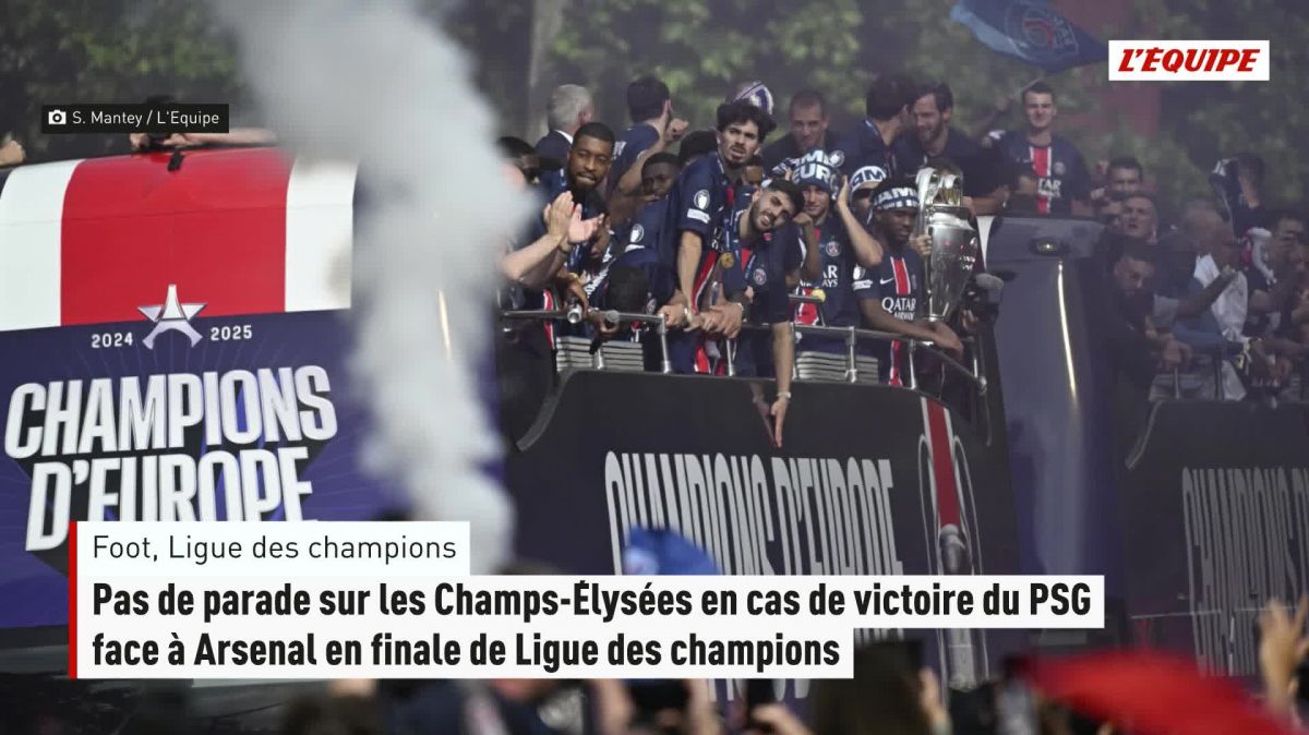 Paris parade cancelled if PSG wins champions league final