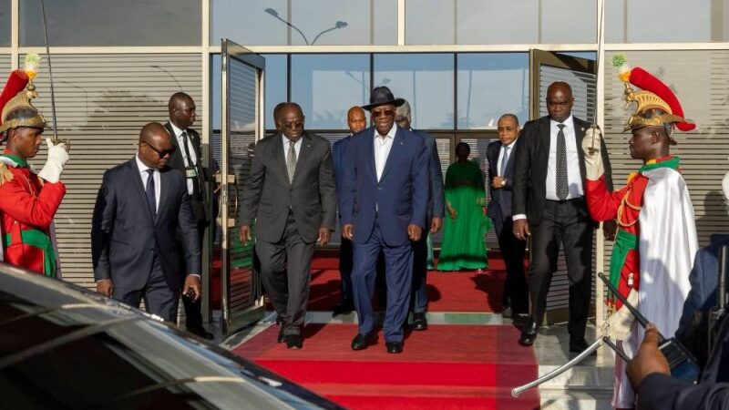 Ivorian president Alassane Ouattara returns from Kenya mission