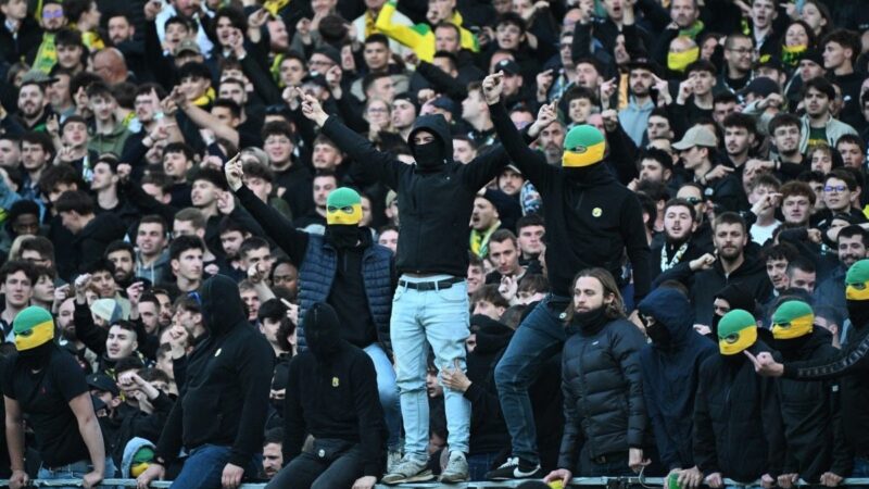 Chaos mars the ligue 1 season finale in nantes and nice