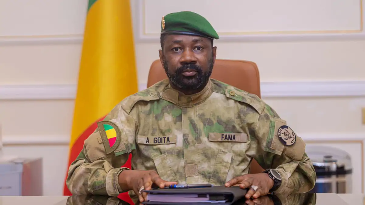 Mali’s transitional leader Goïta broadens terror definition to media and foreign pressure