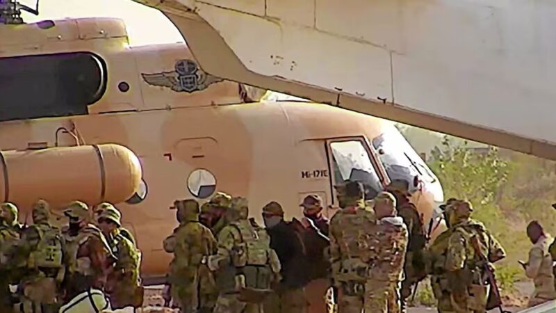 Russian Africa Corps units partially withdraw from Mali as rebels seize Kidal