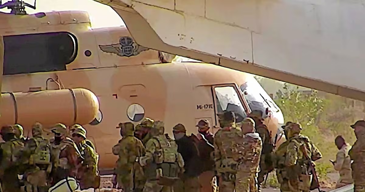 Russian Africa Corps units partially withdraw from Mali as rebels seize Kidal