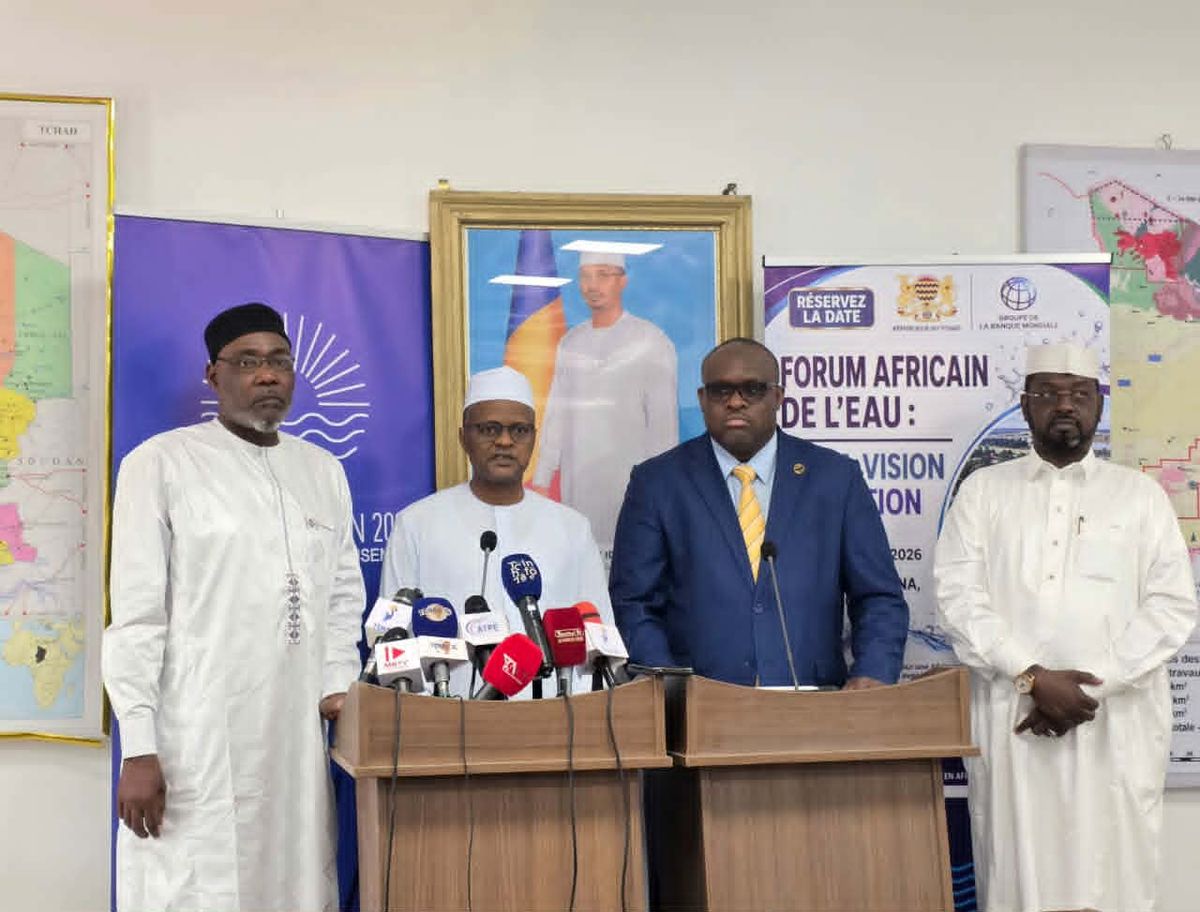N’Djamena to host pan-african water forum in 2026