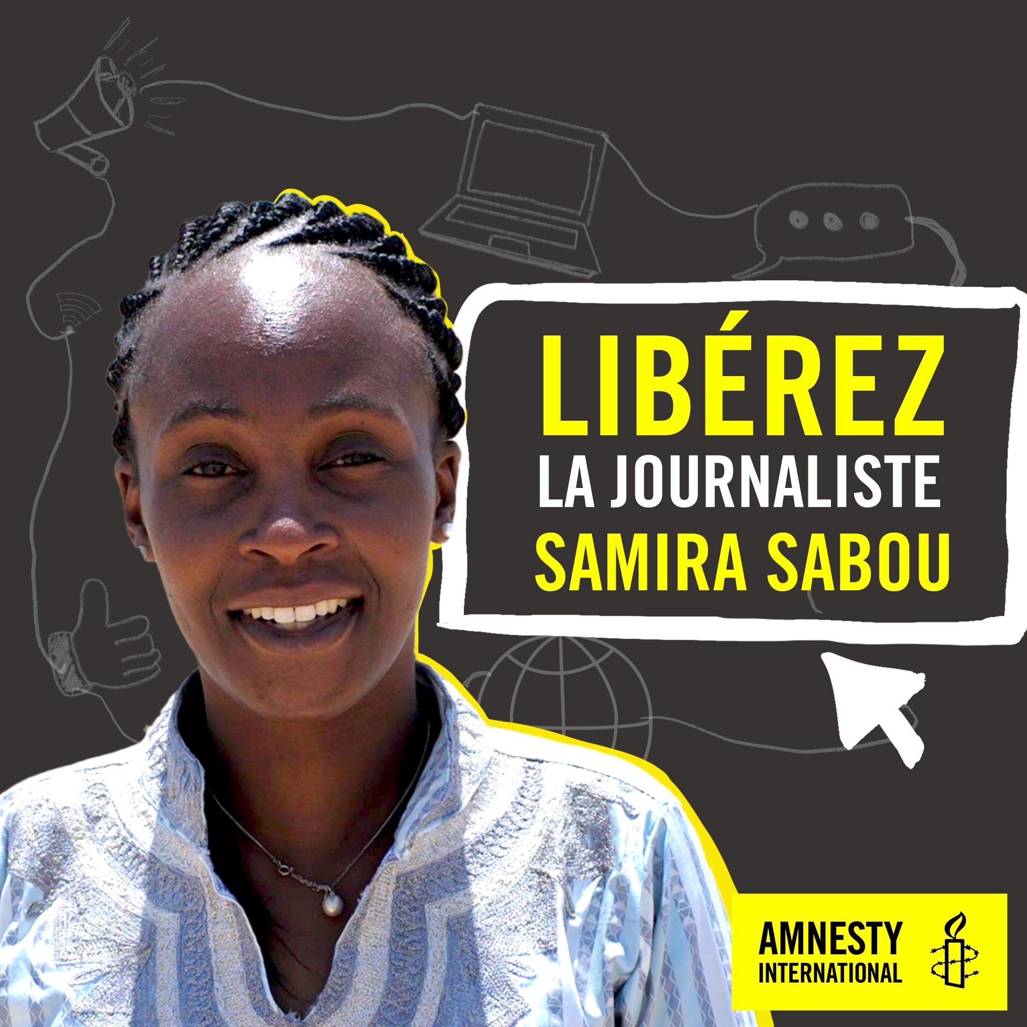 Amnesty international urges Niger’s cnsp to free detained journalist samira sabou