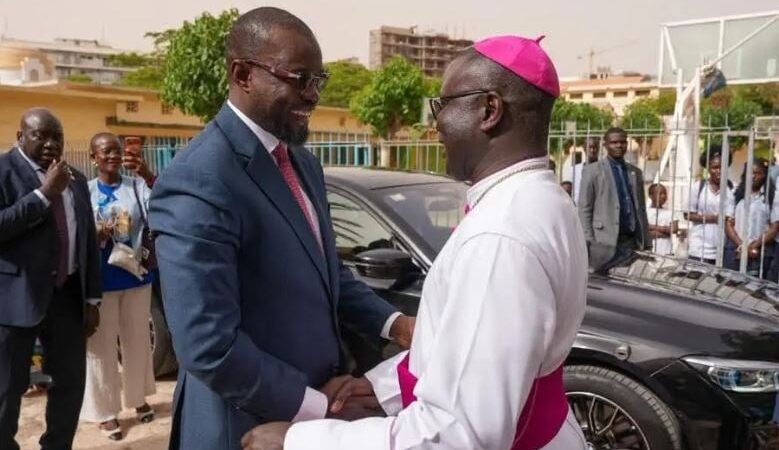 Sonko’s courtesy call to bishop ahead of Popenguine pilgrimage