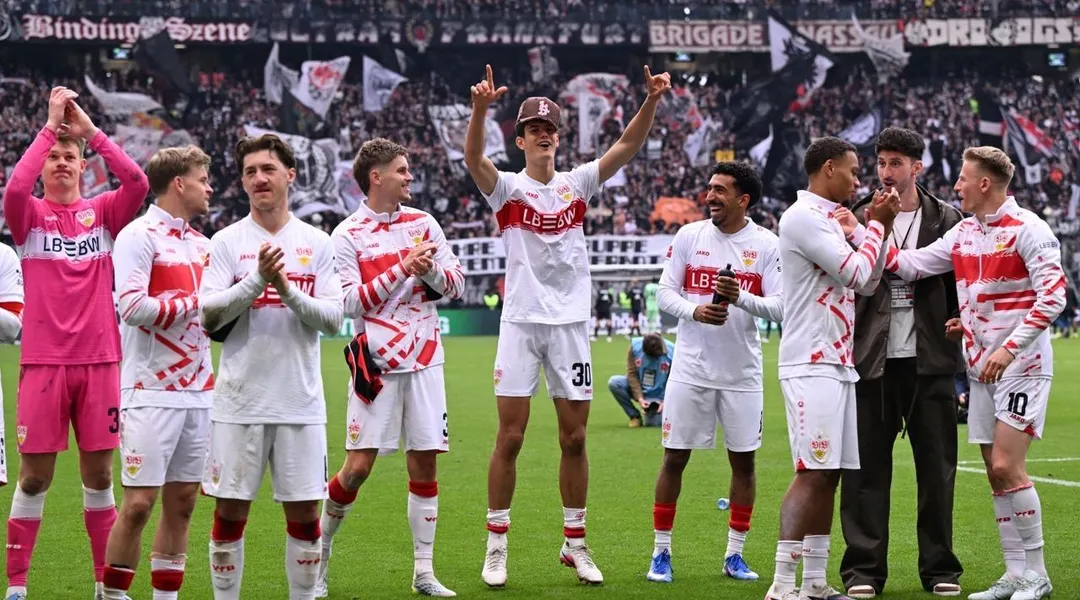 Stuttgart secures champions league spot with draw against frankfurt