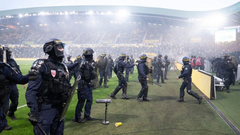 Nantes toulouse match chaos what next after ligue 1 incidents