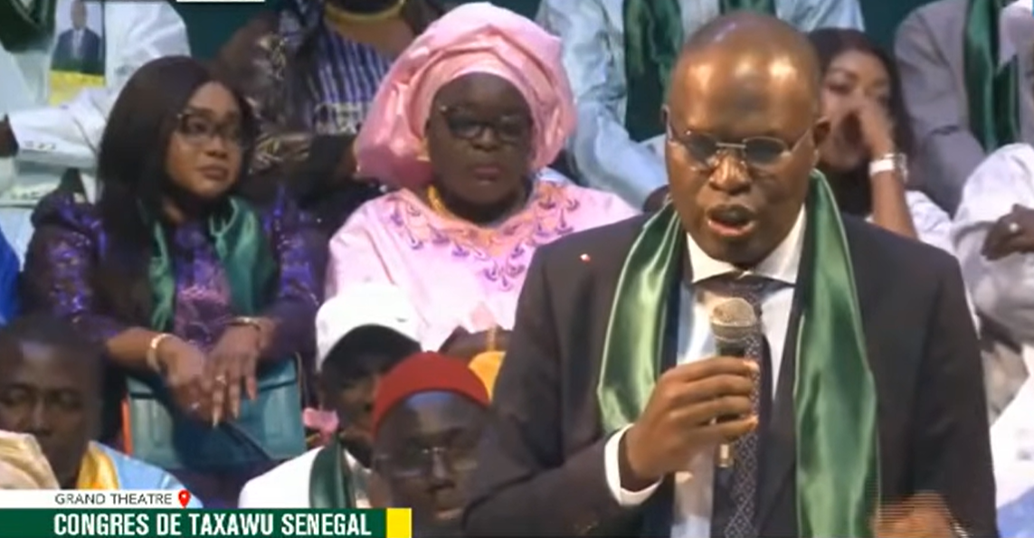 Opposition unites against Diomaye-sonko duo at taxawu Senegal founding congress