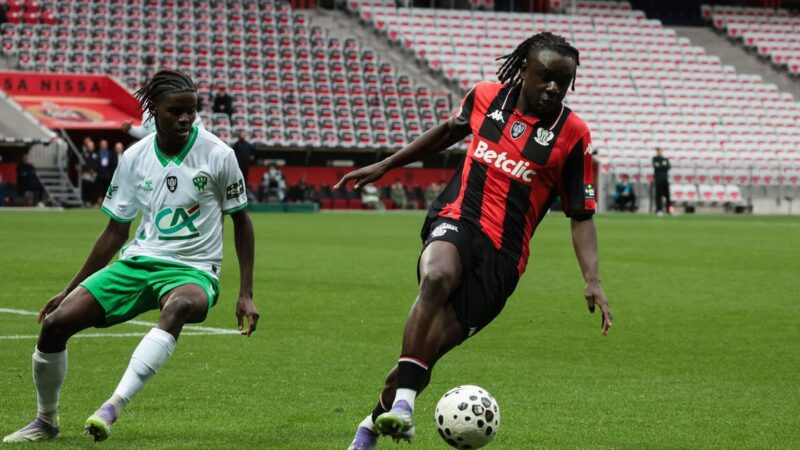 OGC Nice vs AS Saint-Étienne: second leg of promotion playoffs