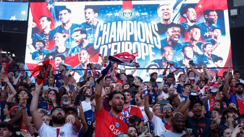 Psg wins second champions league title as 9.1m viewers tune in