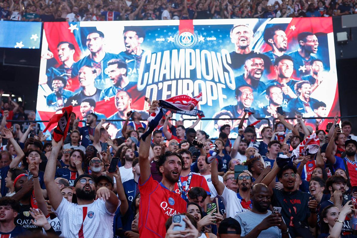 Psg wins second champions league title as 9.1m viewers tune in