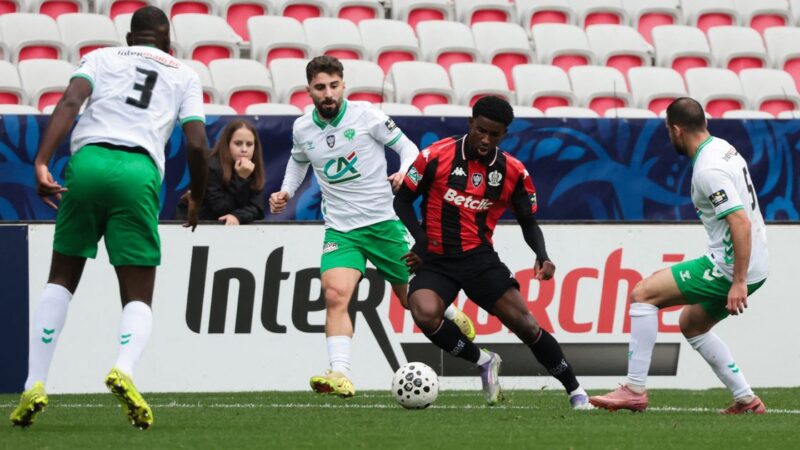 Live the ASSE vs nice Ligue 1 relegation playoff clash