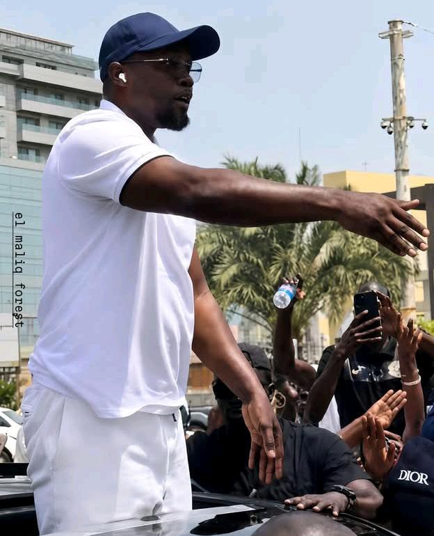 Dakar march welcomes Ousmane Sonko with jubilant supporters