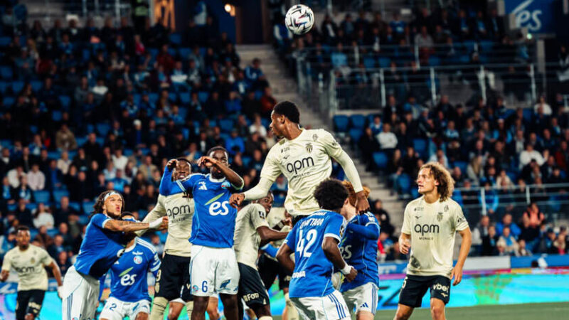 AS Monaco suffers dramatic Ligue 1 defeat against Strasbourg