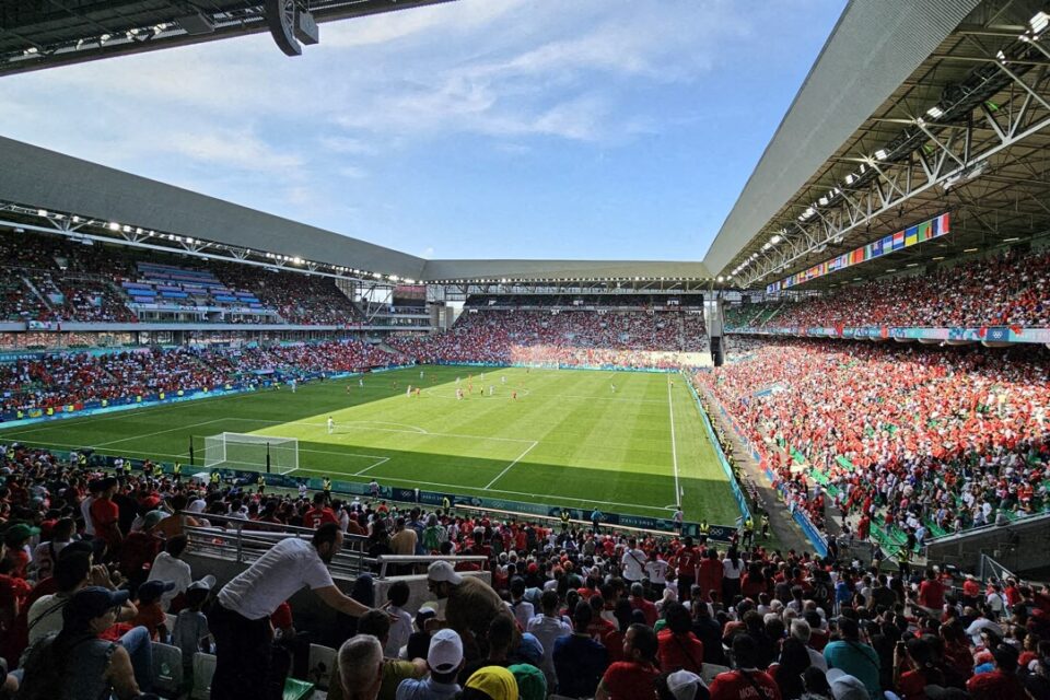 Geoffroy-Guichard stadium exterior