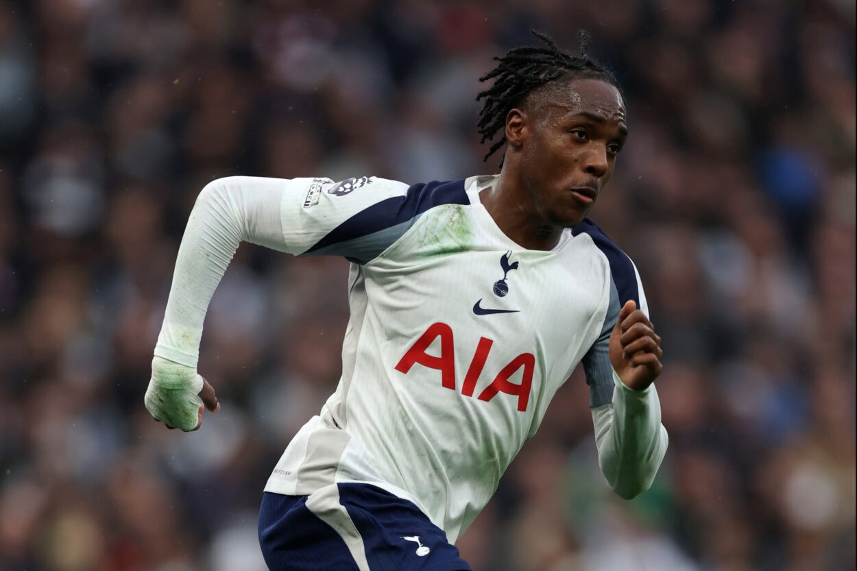 Tottenham Hotspur players in action during a match