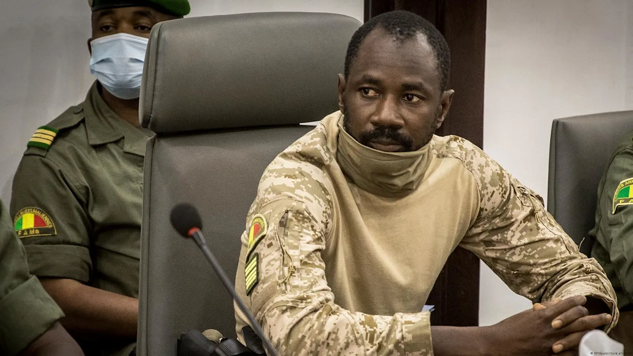 Archival photo: Assimi Goïta in 2020