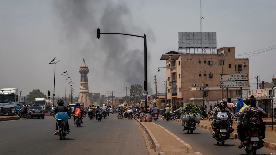 Bamako skyline after late April attacks by Tuareg rebels and JNIM